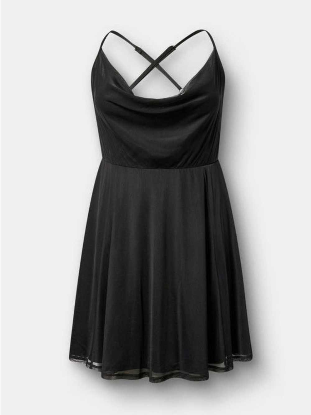 TORRID Cross Back Mini Cocktail Dress